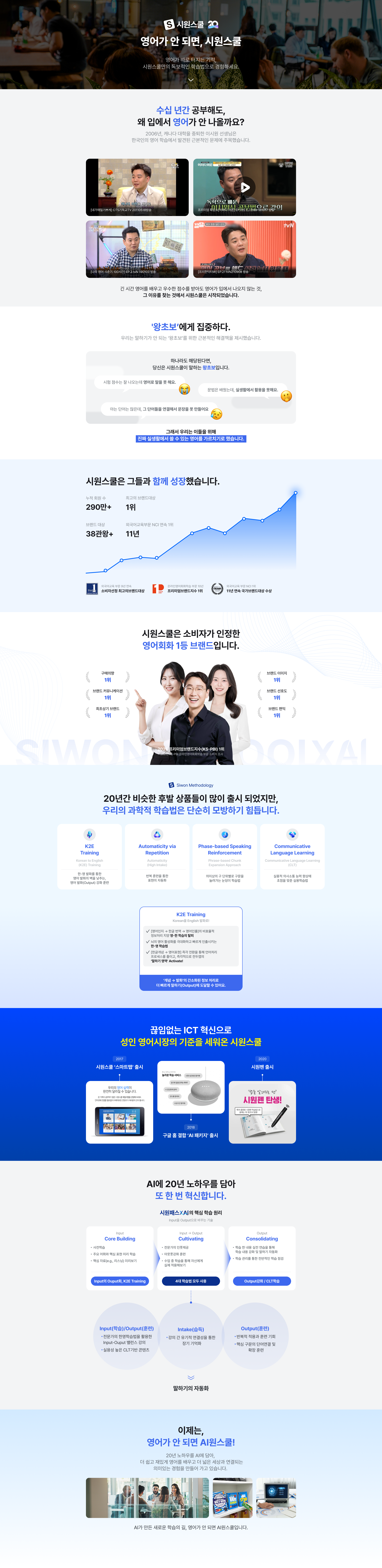 시원스쿨 기초영어 교육사업